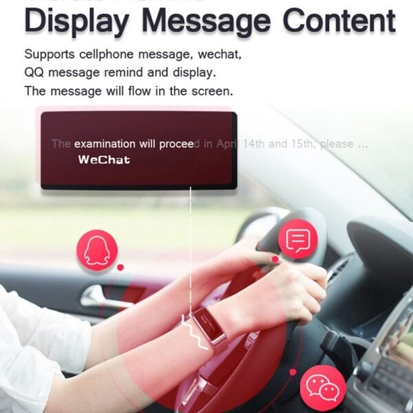 B29 Smart Band Metal Strap Sports Wristband IP67 Waterproof Pedometer Sleep Monitor Health Smart Bracelet - Image 2