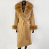 Double sided wavy woolen coat with extended temperament woolen coat - Image 2