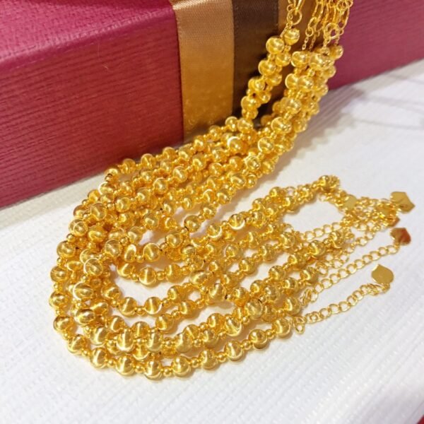 Bracelet Simple Adjustment Chain Lottery Gold K Gold Chain – Image 4