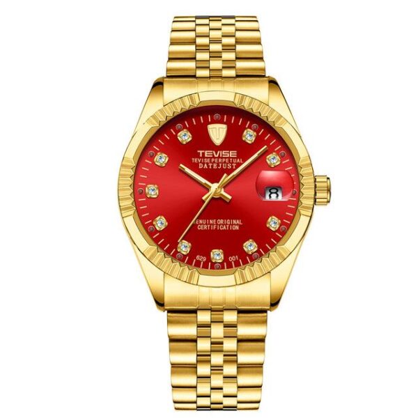 TEVISE Brand Luxury Men Automatic Watch Man Tourbillon Mechanical Watches Movement Gold Clock - Image 10
