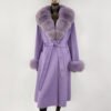 Double sided wavy woolen coat with extended temperament woolen coat - Image 15