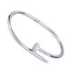 Diamond titanium steel bracelet for women, light luxury, non fading card home nail bracelet - Image 7