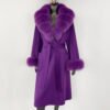 Double sided wavy woolen coat with extended temperament woolen coat - Image 13