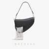 New Cowhide Women's Bag Autumn And Winter Unique Design Tassel Bag Personality Fashion Messenger Bag