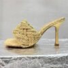 Processing time:5-7 days after placing orders Summer New Women's New Vine Grass Woven Personalized Design Sexy High Heel Shoes Fairy Outdoor Ball High Heel Slippers - Image 12