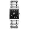 Fully Automatic Non-Mechanical Square Men's Steel Band Quartz Watch Waterproof Watch - obrazek 9