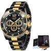 New Quartz Watch Men's Sports Waterproof Watch Multifunctional Chronograph - Image 11