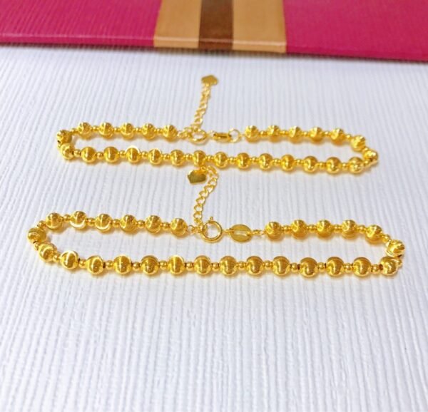 Bracelet Simple Adjustment Chain Lottery Gold K Gold Chain – Image 6