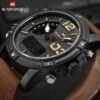 NAVIFORCE  Quartz Watch Men Digital LED Sports Wrist watch - obrazek 5