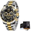 New Quartz Watch Men's Sports Waterproof Watch Multifunctional Chronograph - Image 6