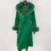 Double sided wavy woolen coat with extended temperament woolen coat - Image 19