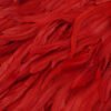 Stylish High Waist Feather Design Red Sequins Dress Sexy One Shoulder Diagonal Collar Celebrity Party Club Dress - 画像 (5)