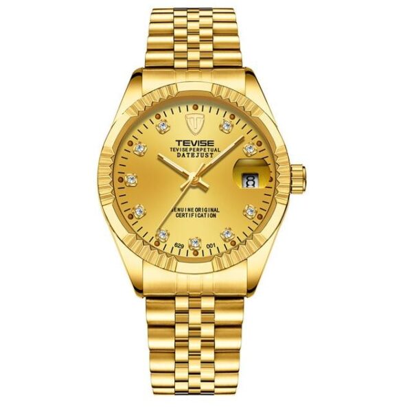 TEVISE Brand Luxury Men Automatic Watch Man Tourbillon Mechanical Watches Movement Gold Clock - Image 14