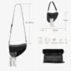 New Cowhide Women's Bag Autumn And Winter Unique Design Tassel Bag Personality Fashion Messenger Bag - Image 5