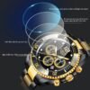 New Quartz Watch Men's Sports Waterproof Watch Multifunctional Chronograph - Image 3