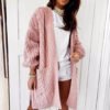 Women's Casual Knitted Cardigan - 画像 (3)
