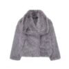 Winter Plush Coat Fashion Thicken Lapel Outwear Casual Long Sleeve Tops Womens Clothing - Image 2