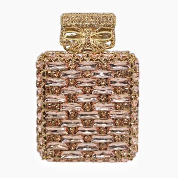 Perfume bottle with diamond hand bag Crystal Bag – Image 17