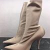 Floral Print Sexy Stiletto Sock Women Booties Stretch Pointed Toe High Heels Ankle Boots Fashion Botas Shoes Women Big Size 44 - Image 80