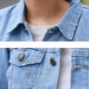 Denim Jacket Women Long Sleeve Turn-down Jeans Jacket For Women Ladies Coats and Jacket - Bild 6