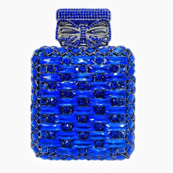 Perfume bottle with diamond hand bag Crystal Bag – Image 9