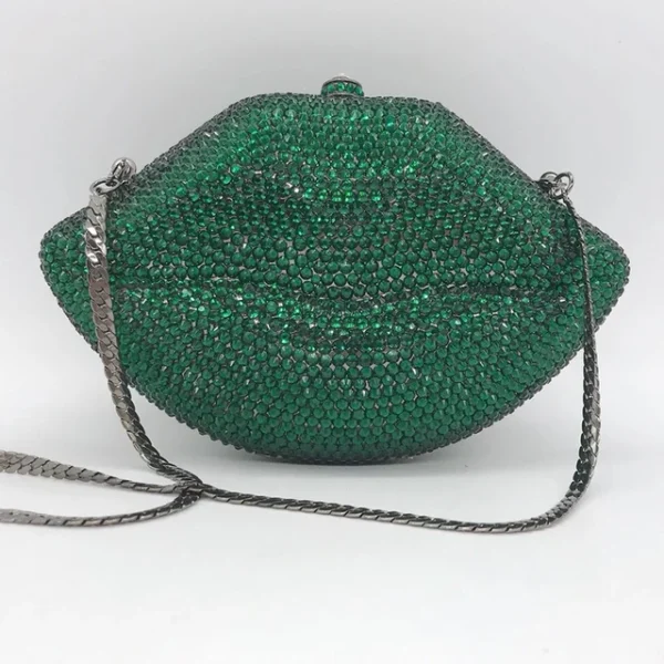 Crystal Evening Bag Yellow/AB Diamond Wedding Bridal Clutches Purses Women Rhinestone Mini Handbag - Image 9