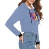 Women's All Over Print Cropped Hoodie - Image 2
