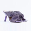 Matte plush ultra-high heel one size flip flop for women - Image 7