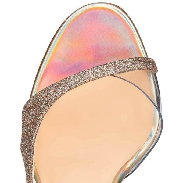 Fashion Sandals Gold Hollow Out Thin Heel Sandals For Women - Image 2