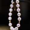 Blue Rose Laser 18K Gold Pearl Bracelet - immagine 5