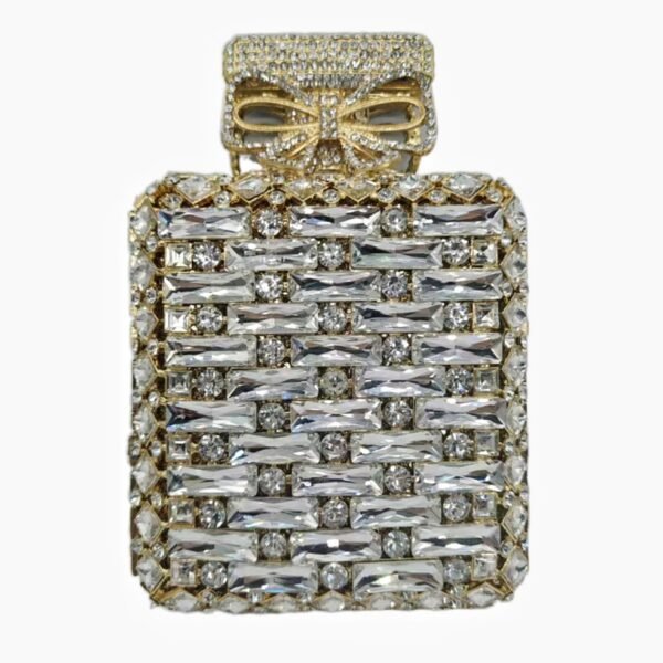 Perfume bottle with diamond hand bag Crystal Bag – Image 18