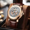 Small Watch Men's Automatic Hollow Mechanical Watch - Зображення 4