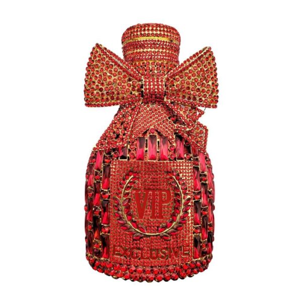 Bow Champagne Wine Bottle Diamond Set Banquet Bag Crystal Handbag for Women - Image 2