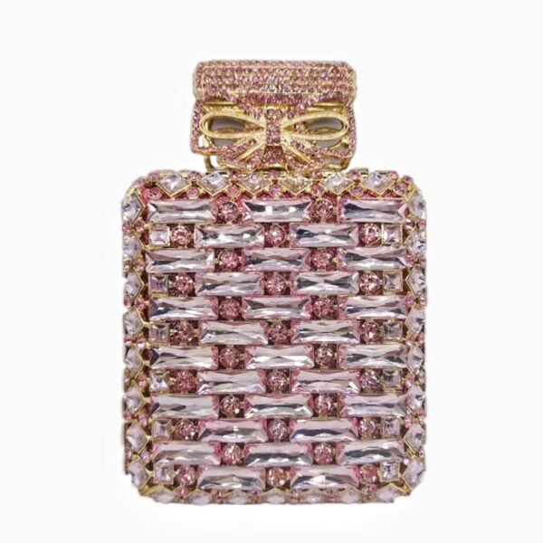 Perfume bottle with diamond hand bag Crystal Bag – Image 14
