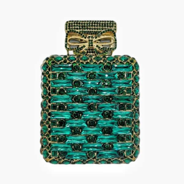 Perfume bottle with diamond hand bag Crystal Bag – Image 15