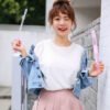 Denim Jacket Women Long Sleeve Turn-down Jeans Jacket For Women Ladies Coats and Jacket - Bild 3
