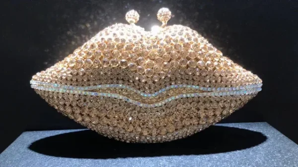 Crystal Evening Bag Yellow/AB Diamond Wedding Bridal Clutches Purses Women Rhinestone Mini Handbag - Image 11