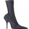 Floral Print Sexy Stiletto Sock Women Booties Stretch Pointed Toe High Heels Ankle Boots Fashion Botas Shoes Women Big Size 44 - Image 25