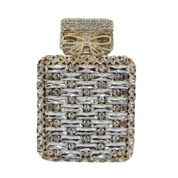 Perfume bottle with diamond hand bag Crystal Bag – Image 23