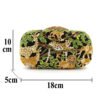 Animal Forest Package, Hollow Metal Crystal Banquet Package, Drip Oil Inlaid Diamond Handbag - Image 5