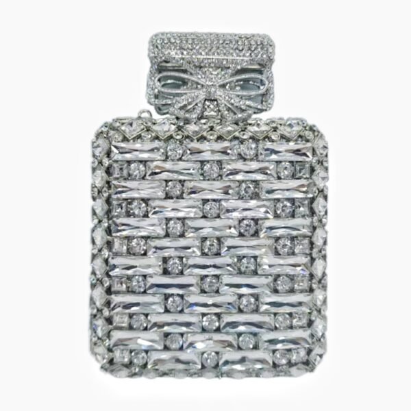 Perfume bottle with diamond hand bag Crystal Bag – Image 11