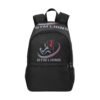 Fabric Backpack with Side Mesh Pockets (1659)