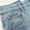 new Women stretch slim jeans High waist casual lady straight denim pants - Image 4
