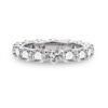 Sterling Silver Moissanite Ring Plated Body Ring - Image 3