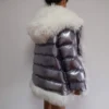 Women Winter Natural Real Fur Collar Thick White Duck Down Jacket Luxury Female Clothes Outerwear Puffer Coat - Image 5