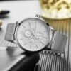 Mens Watches NAVIFORCE Top Brand Luxury Waterproof Ultra Thin Clock Male Full Steel Casual Quartz Watch Men Sports Wrist Watch - Image 2
