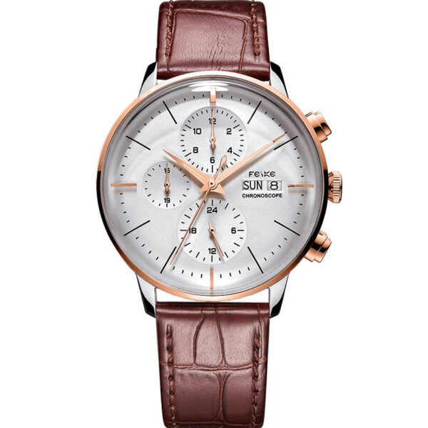 Men's Mechanical Waterproof Automatic Hollow Mechanical Watch - 画像 (9)
