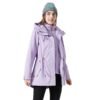 Women's Sweater Coat Zipper Cardigan Hooded Warm Three-in-one Shell Jacket - Image 9
