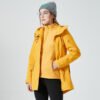 Women's Sweater Coat Zipper Cardigan Hooded Warm Three-in-one Shell Jacket - Image 5