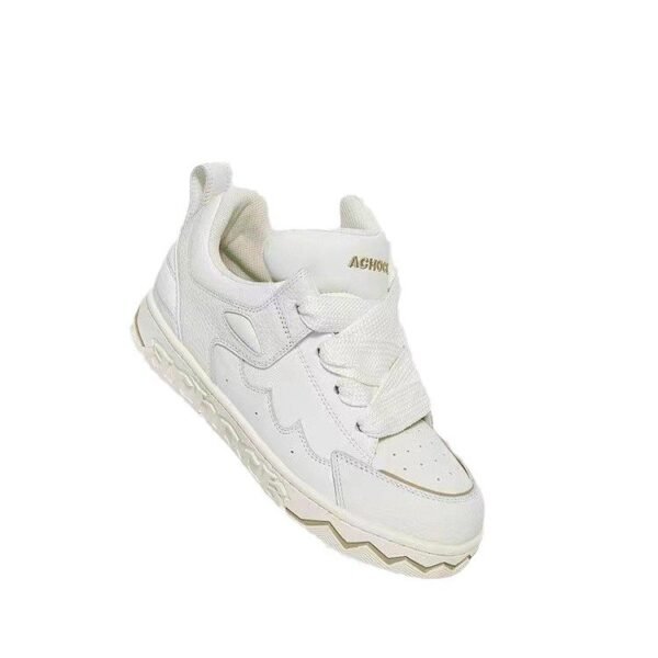 Cowboy Blue Bread Single Shoes Women's Sports Thick soled Board Shoes Women - Image 5